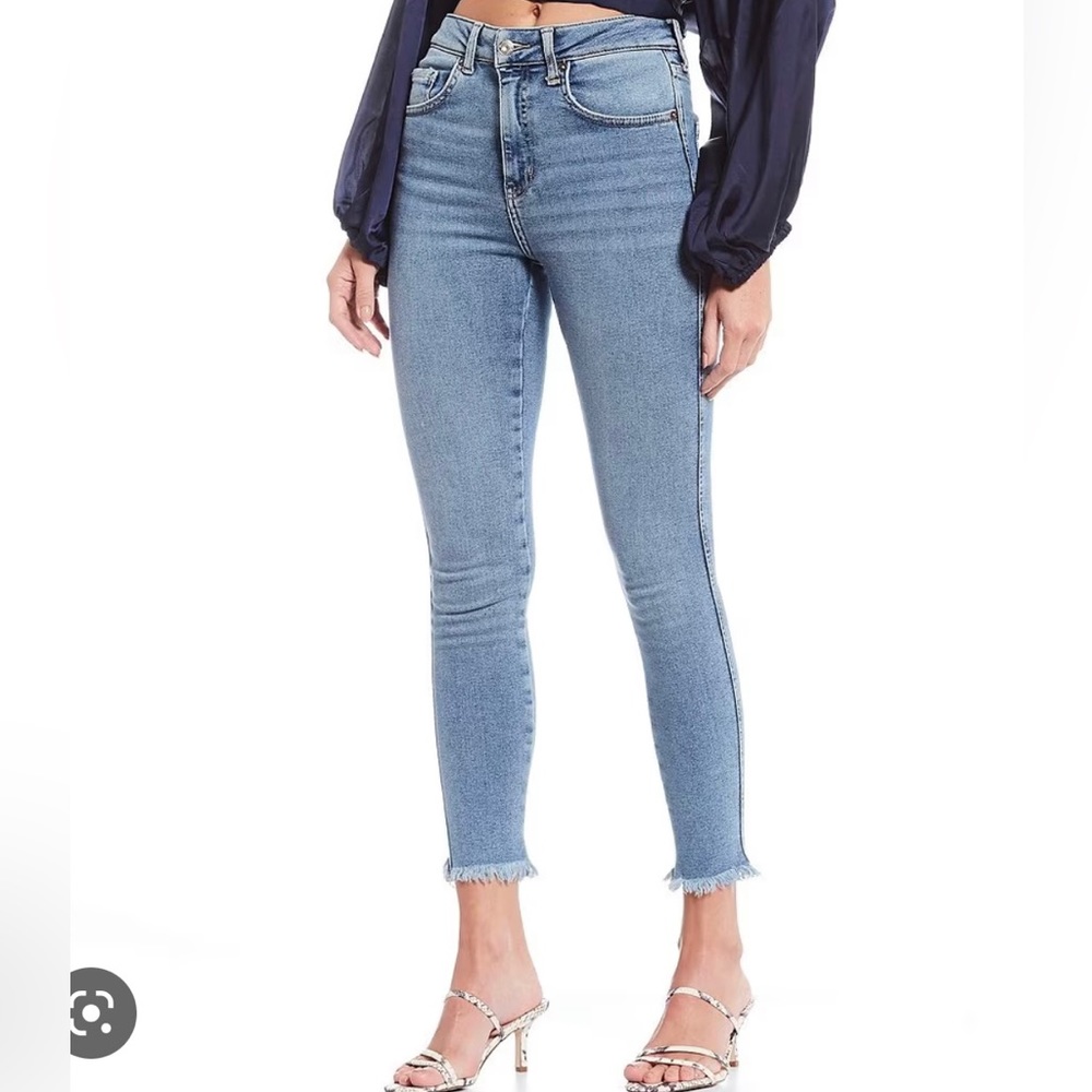 Free People Raw High Rise Jegging